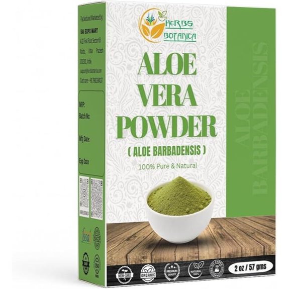 Aloe Vera Powder for Hair & Skin (2 oz)