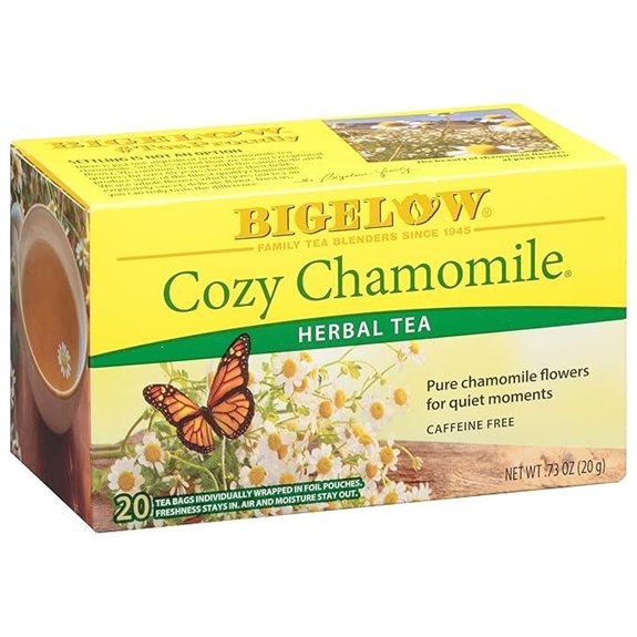 Bigelow Chamomile Herbal Tea Caffeine Free (20 bags)