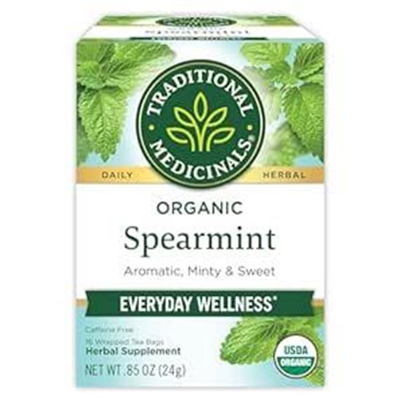 Traditional Medicinals Spearmint Tea – Wellness Caffeine-Free