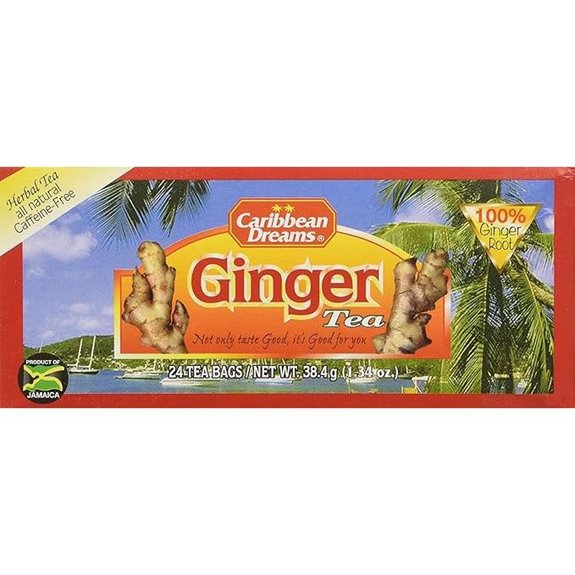 Caribbean Dreams Ginger Tea 24 Herbal Bags