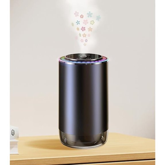 Waterless Nebulizing Diffuser – Cordless Ultra-Quiet 3 Mist Levels