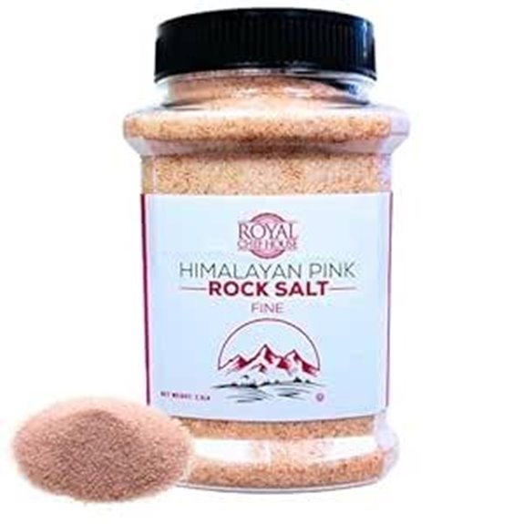 Himalayan Pink Salt Fine Grain 2.5 lb Bulk