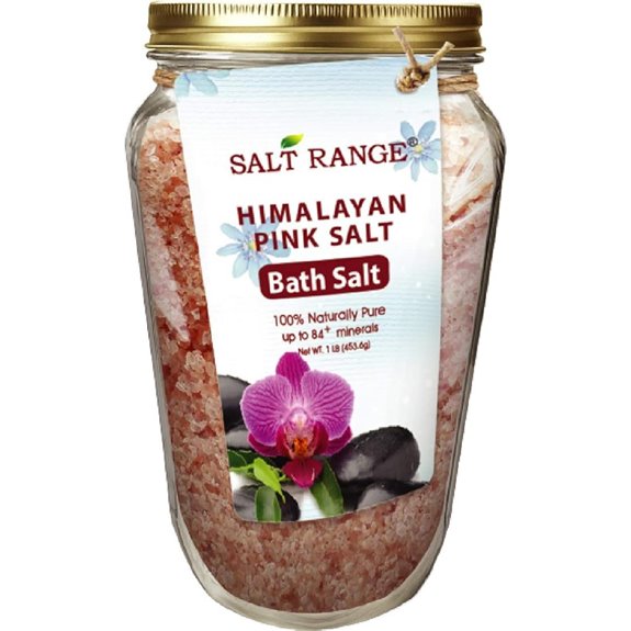 Natural Himalayan Bath Salt for Skin Moisturizing 1 lb
