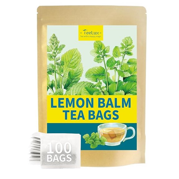 TeeLux Lemon Balm Tea Bags (100)