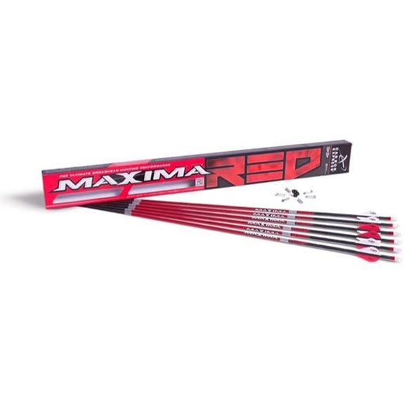 Carbon Express Maxima RED Arrows with Blazer Vanes (6-pack)