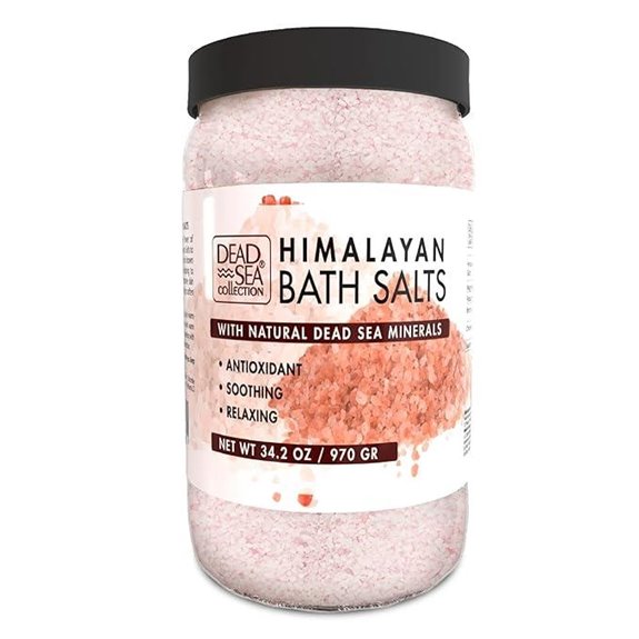 Dead Sea Himalayan Bath Salts – Nourishing Relaxation (34.2 oz)