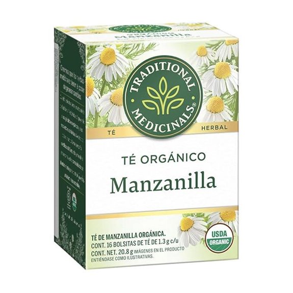 Traditional Medicinals Organic Chamomile Herbal Tea 16 Count