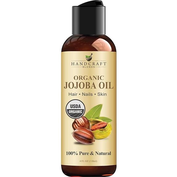 USDA Organic Jojoba Oil - Cold-Pressed 4oz Pure