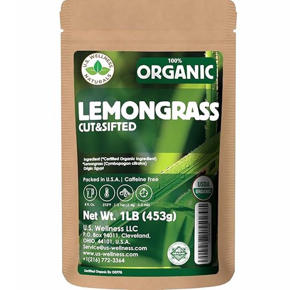 Lemongrass Tea 1 lb Organic Loose Leaf