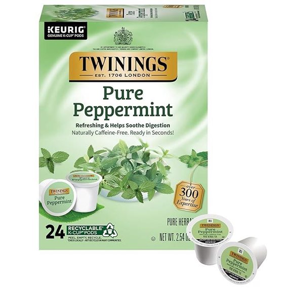 Twinings Peppermint K-Cup Pods (24 Count)