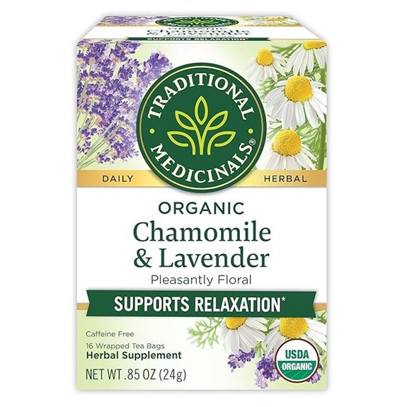 Traditional Medicinals Chamomile & Lavender Tea
