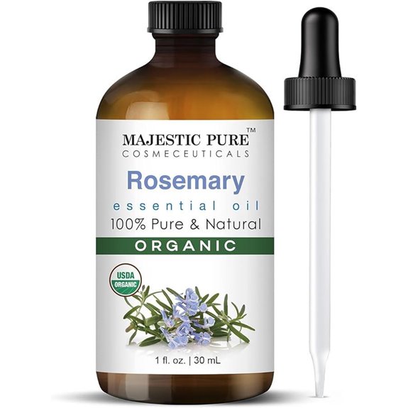 Majestic Pure Rosemary Essential Oil for Hair Growth