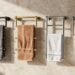 stylish and sturdy towel racks