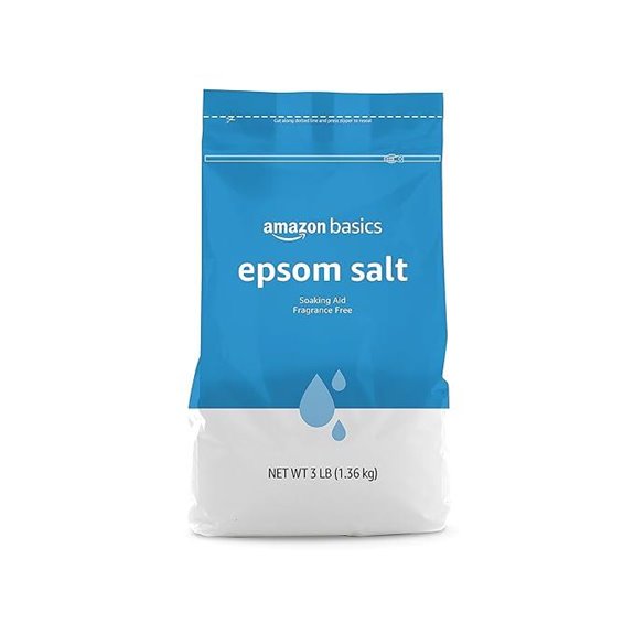 Amazon Basics Epsom Salt Soak (3 lb) Unscented